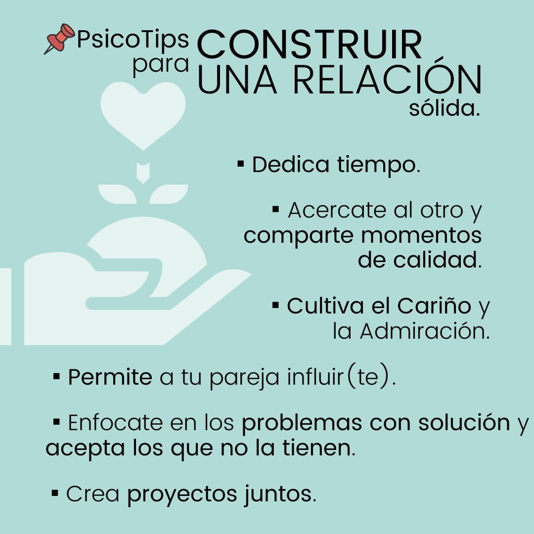 Consejos para construir una relación sólida y amorosa