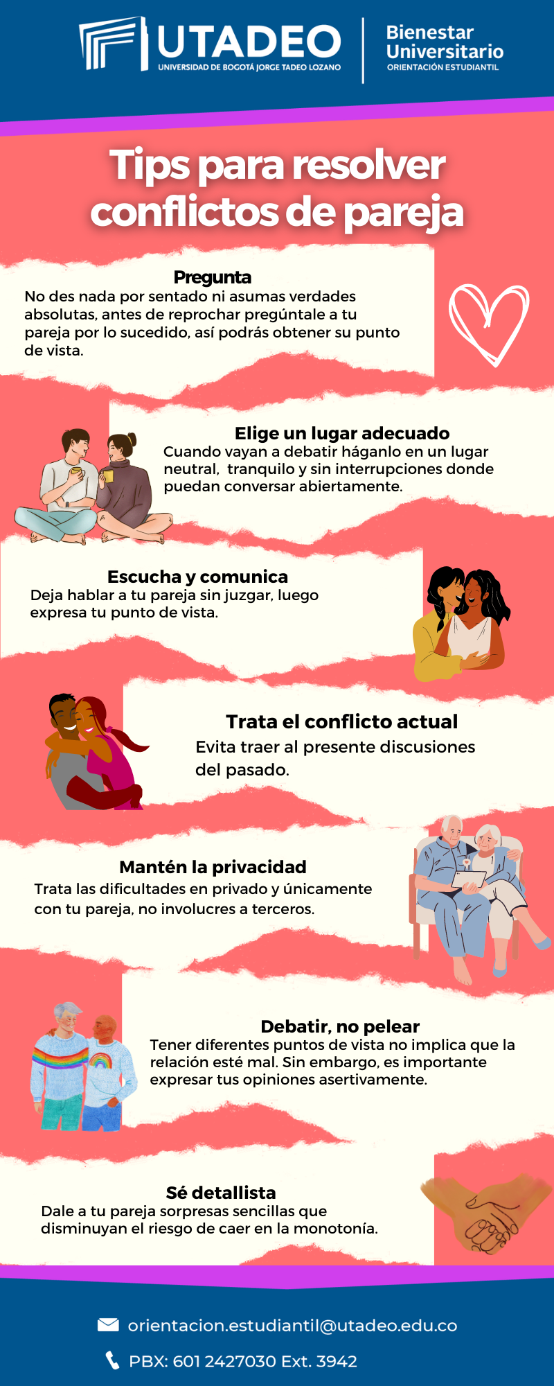 Consejos para resolver conflictos de pareja de manera eficaz
